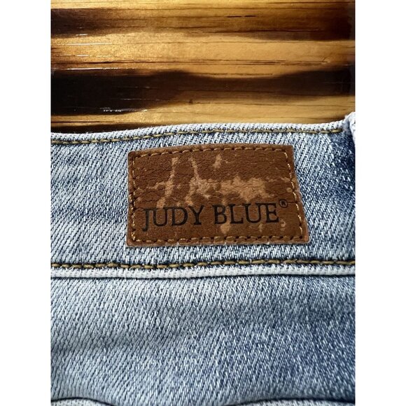 Judy Blue Women’s 7 Colorful Paint Splash Destroyed Boyfriend Jeans Size 9/29 - Picture 3 of 16